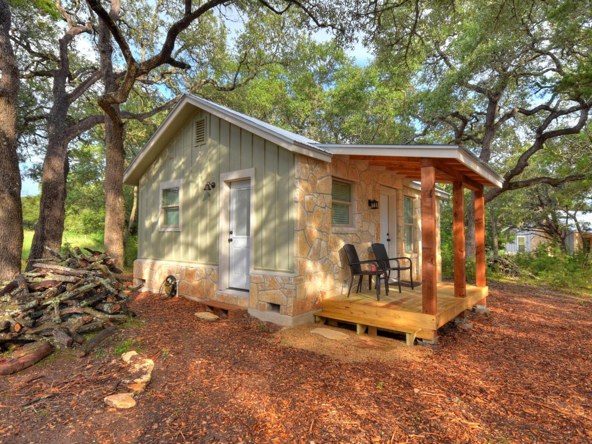 Cabins At Flite Acres - Mockingbird Cabin Wimberley Eksteriør bilde