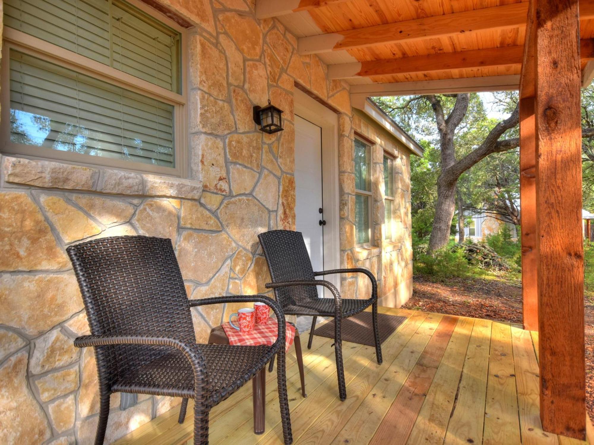 Cabins At Flite Acres - Mockingbird Cabin Wimberley Eksteriør bilde